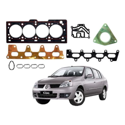 Jogo Junta Cabeçote Clio Sedan 1.6 16v 2003 A 2009