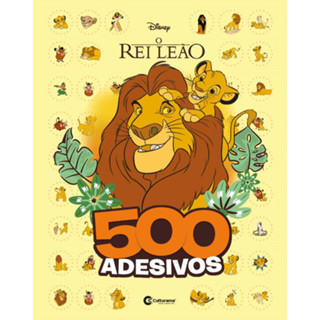 Livro 500 Adesivos O Rei Leão | Diversão e Criatividade com Personagens do Filme | Ideal para Crianças e Fãs de O Rei Le em Oferta na Shopee