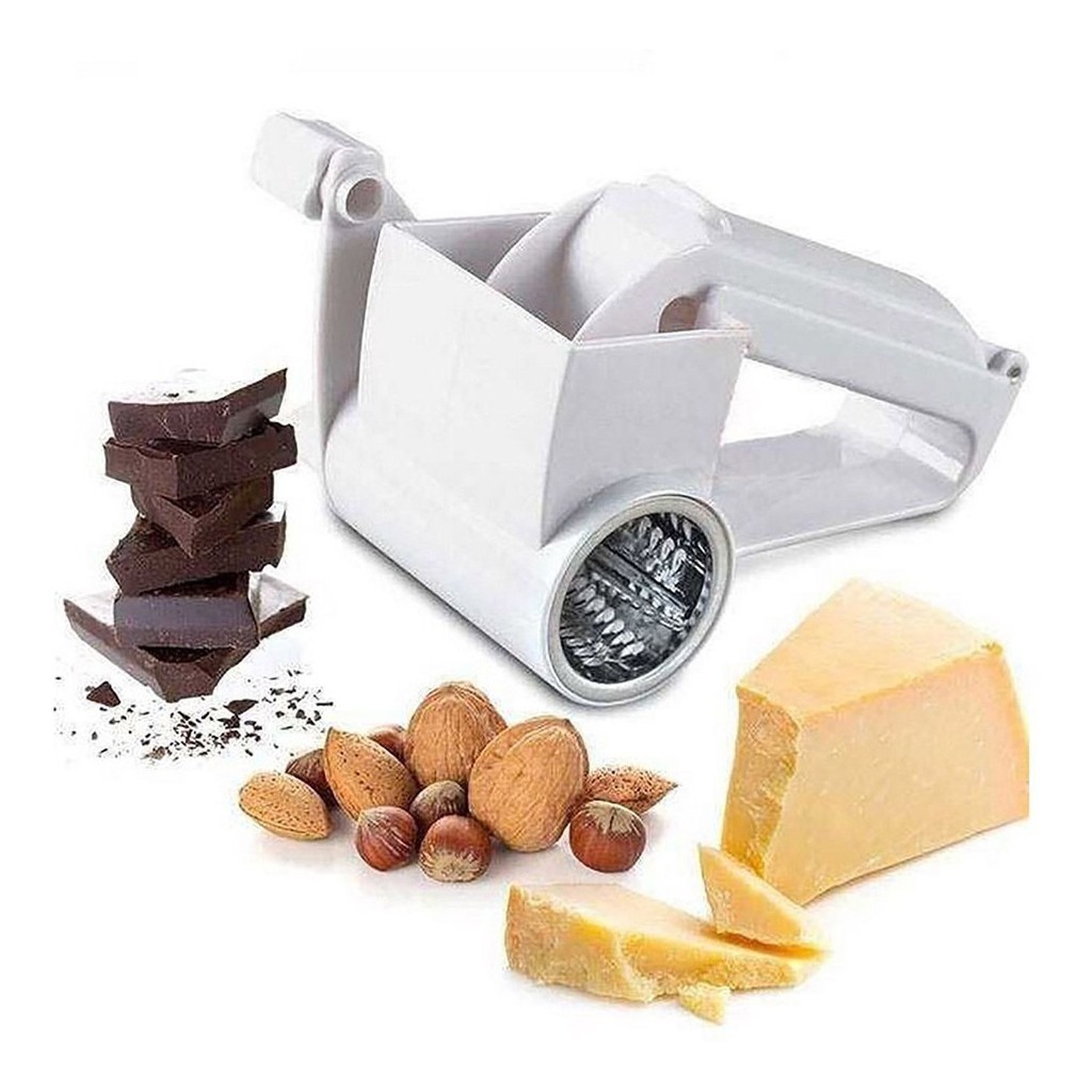 Ralador Manual Inox Queijo Chocolate Presunto Manivela
