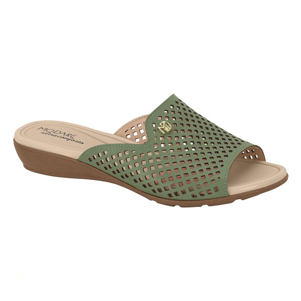 Tamanco Feminina Modare Anabela Slide Conforto 7127.258 Original