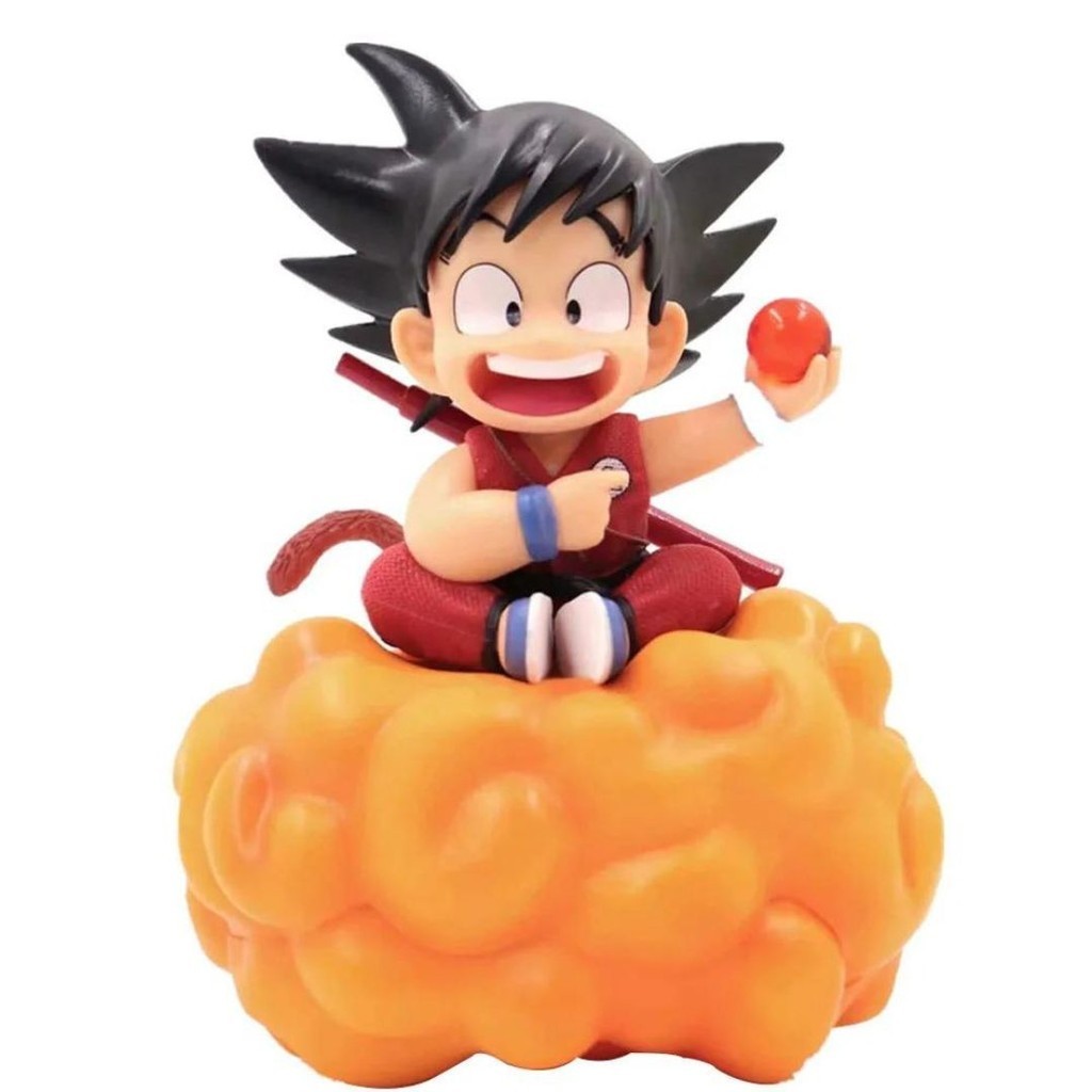 Goku sentado na nuvem Dragon Ball Z - Boneco - Figura de Ação Action Figure