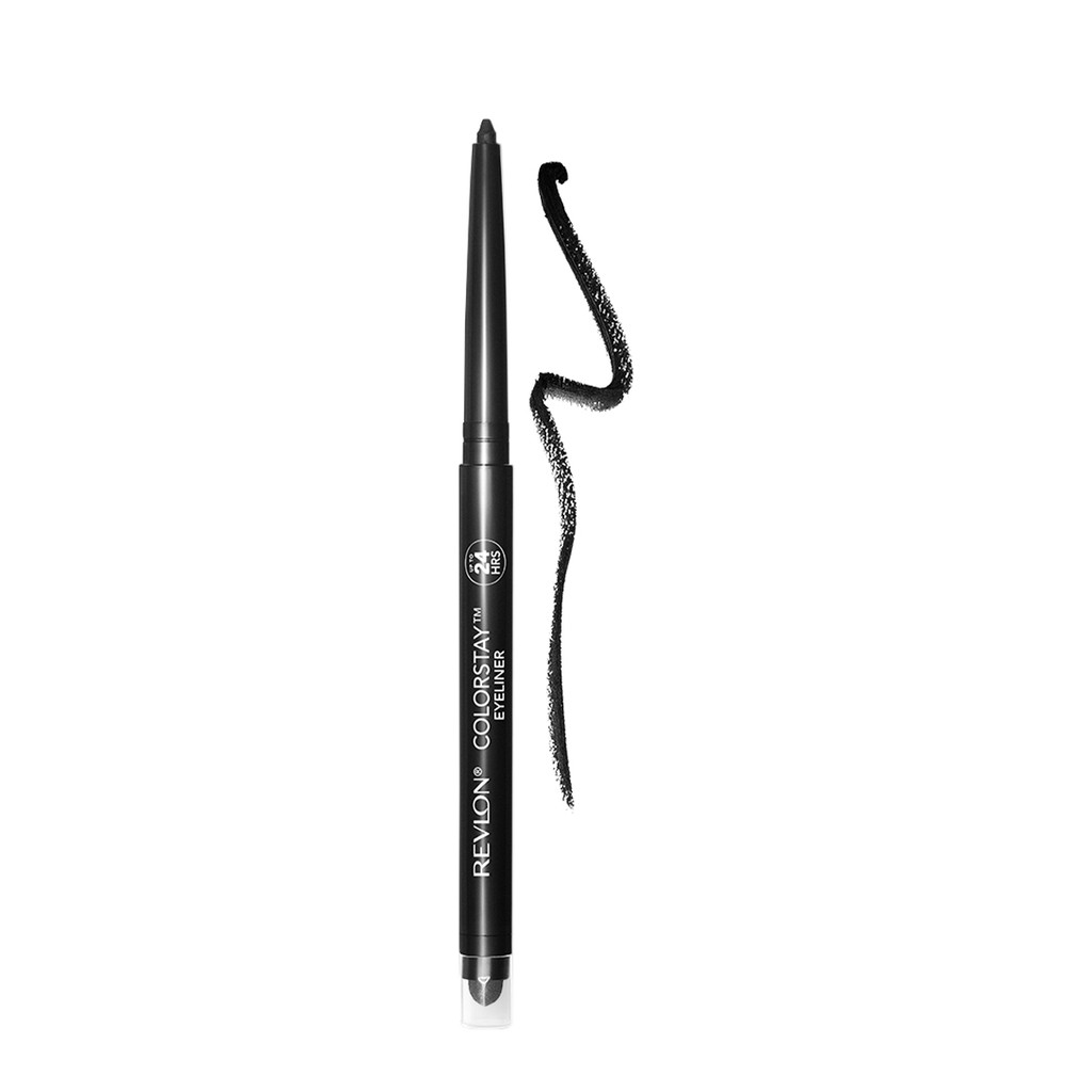 Revlon Colorstay Eyeliner Pencil Black Noir 201 - Lápis para Olhos 0,28g em Oferta na Shopee