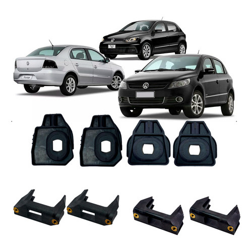Coxim Suporte Radiador Vw Gol G6 2012/2013/2014/2015/2016