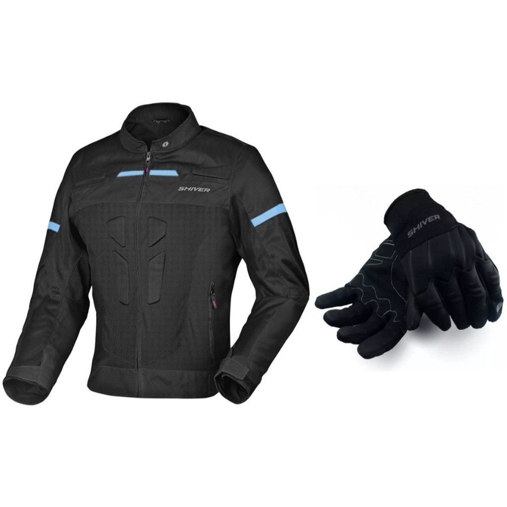 JAQUETA FEMININA MOTO MOTOQUEIRA MOTOCICLISTA VENTILADA ESTILO X11 TEXX MODELO 2025 + LUVA ROCKET SHIVER