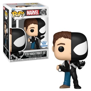 Boneco Funko Pop! Marvel Split - Peter/Homem-Aranha Preto em Oferta na Shopee