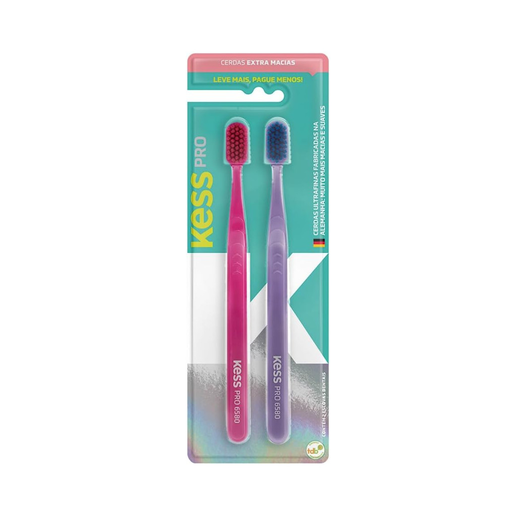 Escova de Dente Pro Extra 2 Unidades Macia - Kess