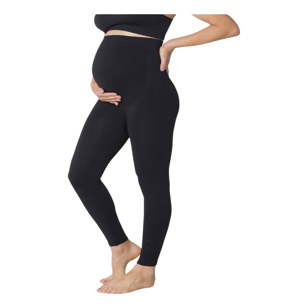 Calça legging gestante trifil roupa maternidade alto conforto sustentação barriga cós alto calça para grávida mamãe mãe