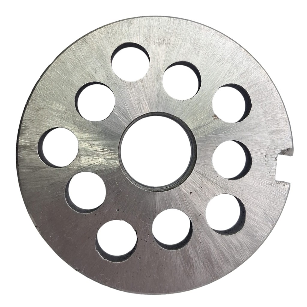DISCO MOEDOR DE CARNE BOCA 98 C/ FURO 14MM 98/14 AÇO CARBONO