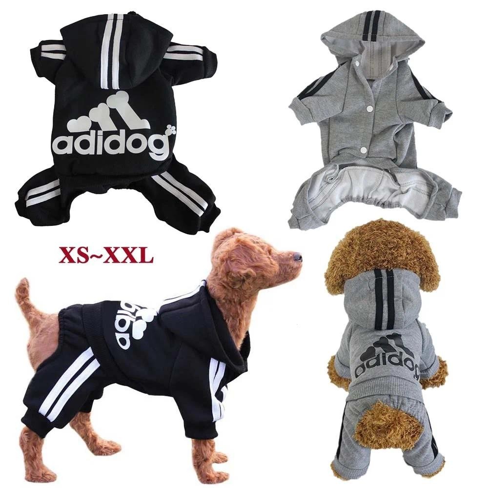 Roupas De Inverno Para Cães Pequenos/Médios Adidog Animais De Estimação Moletom Casaco Chihuahua Filhote De Cachorro Pro em Oferta na Shopee