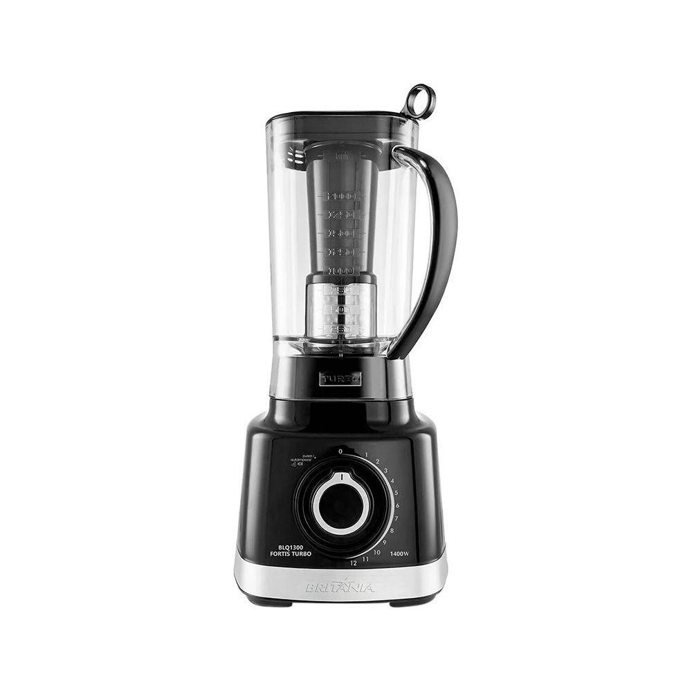 Liquidificador Britânia Blq1300p Fortis Turbo 1400w Preto 220v - Home Appliances