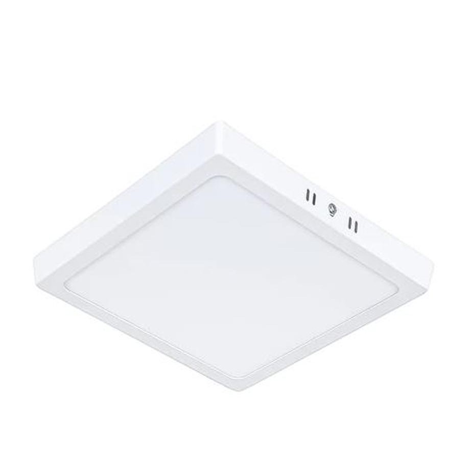 Luminária Painel de Led Plafon 24W Quadrado Sobrepor 3000k branco quente  Bivolt