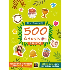 500 Adesivos Bíblicos | Novo Testamento