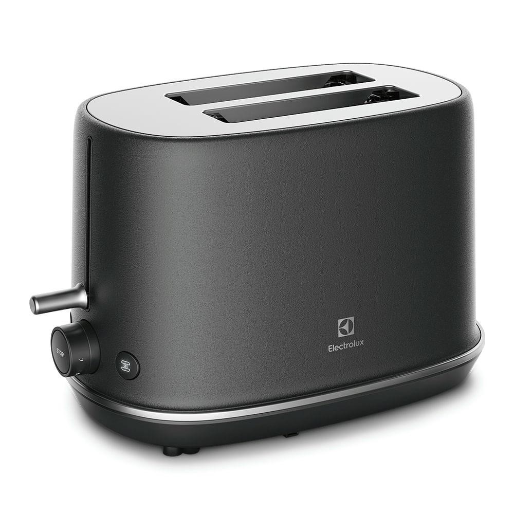 Torradeira Elétrica Electrolux Inox Preta Expert com 7 Níveis de Tostagem (TOP70) em Oferta na Shopee