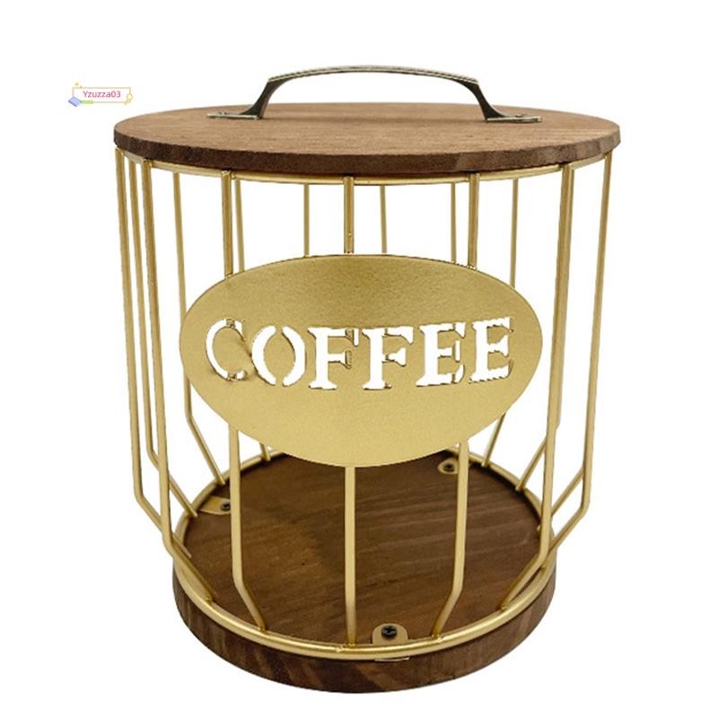 [Hot]Cesta De Armazenamento De Cápsulas De Café Ocas , Suporte Organizador De Frutas Para Casa , Hotel