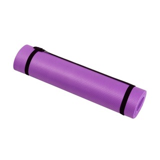 Tapete Yoga Mat Antiderrapante EVA Indoor T10NL Lilás Acte em Oferta na Shopee