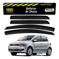 Jogo Calha Defletor Chuva Fox 1.0 1.6 4 Portas 2010 A 2014