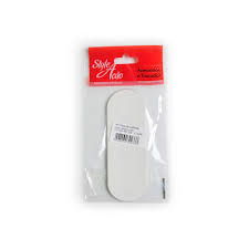 Kit 6 Refil para Lixa de Pé Auto Colante - Branco Style Ação - Reds em Oferta na Shopee