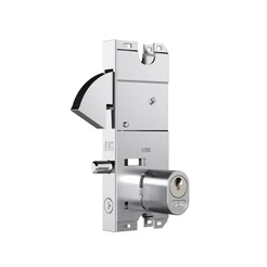 Fechadura Para Porta De Vidro Stam Oval 2003 Cromada
