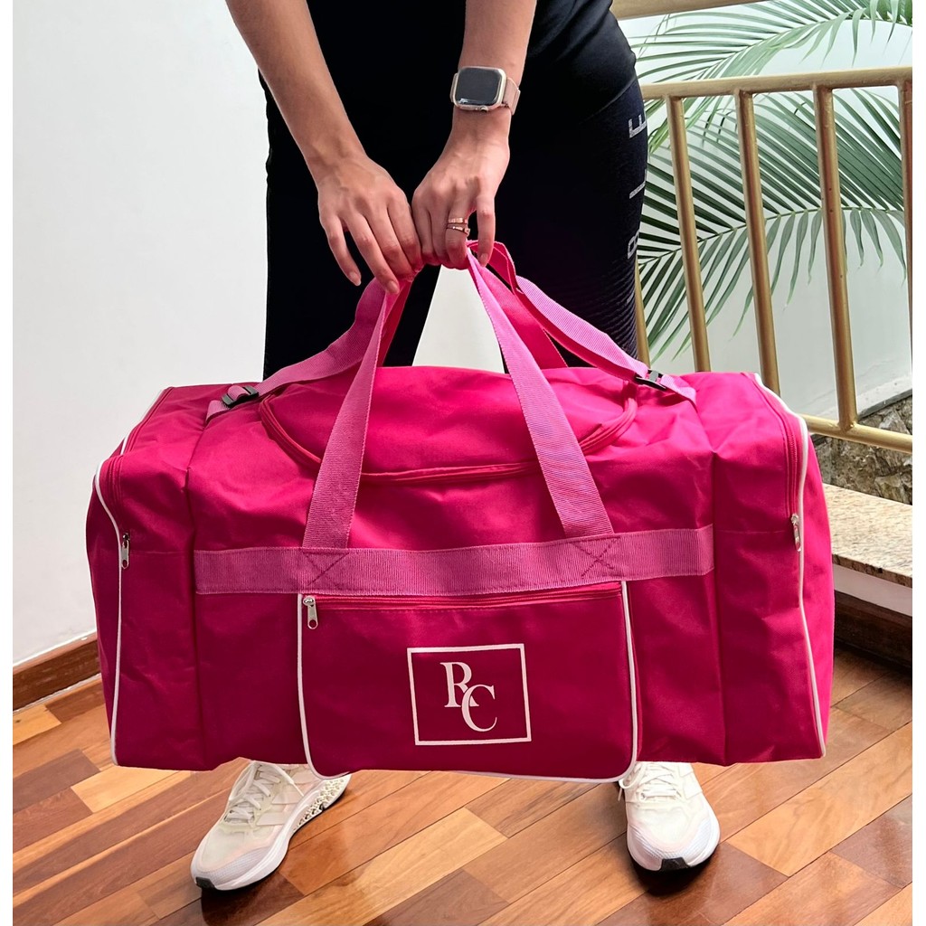 Bolsa De Viagem Grande Mala Resistente Dobrável Com Alça Ajustável G em Oferta na Shopee