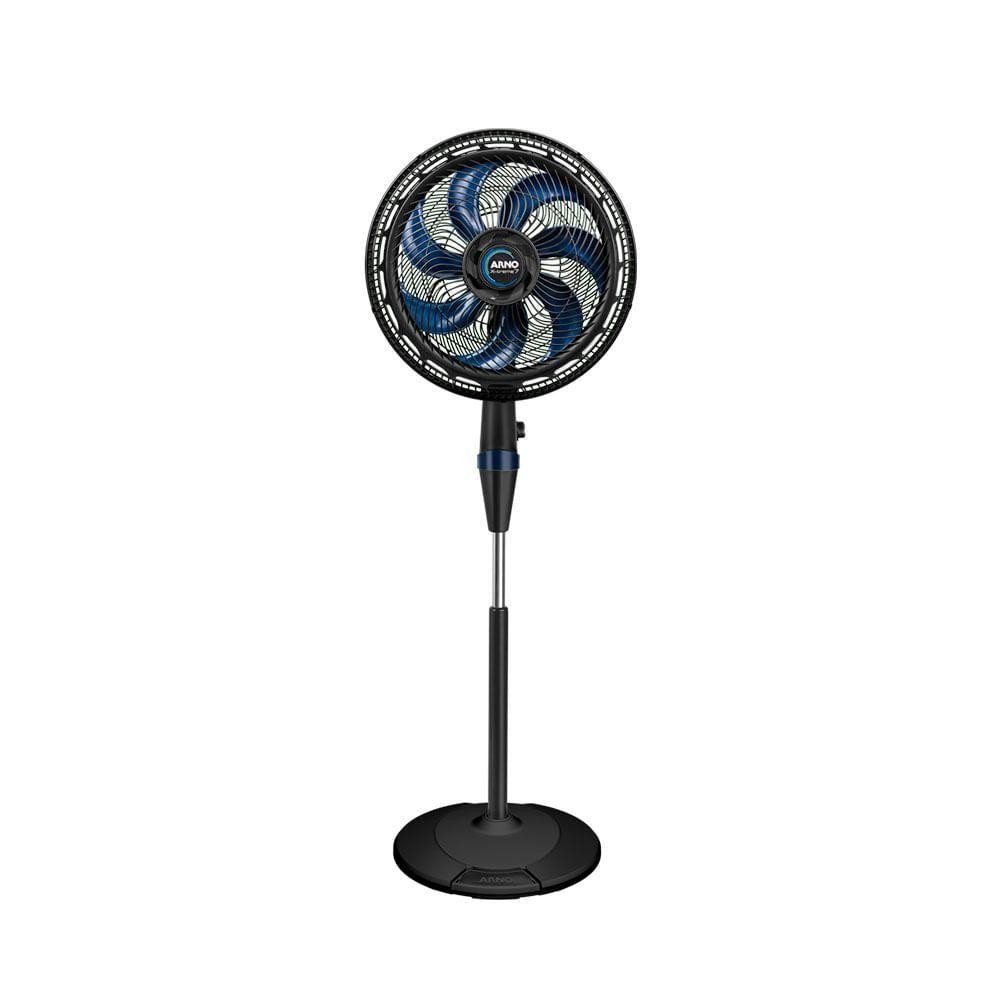 Ventilador De Coluna Arno 40cm X-Treme 7 VE7C Preto E Azul Escuro 127V