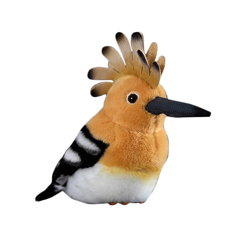 Brinquedo De Pelúcia Realista De Pássaro Hoopoe , Animal De 6 Polegadas , Brinquedos Moles E Fofos , Pequeno , Papagaio