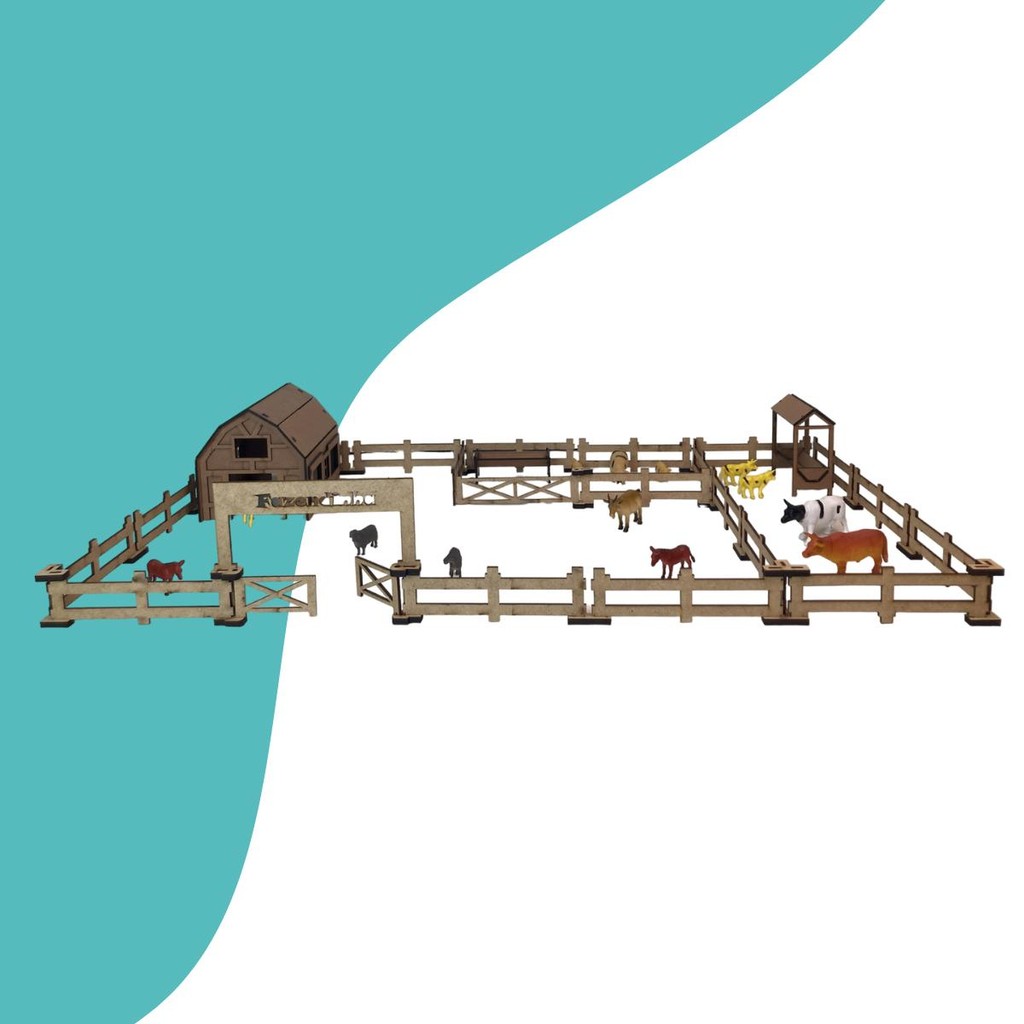 Celeiro Fazendinha Mdf: Onde Comprar | BuscaProdutos