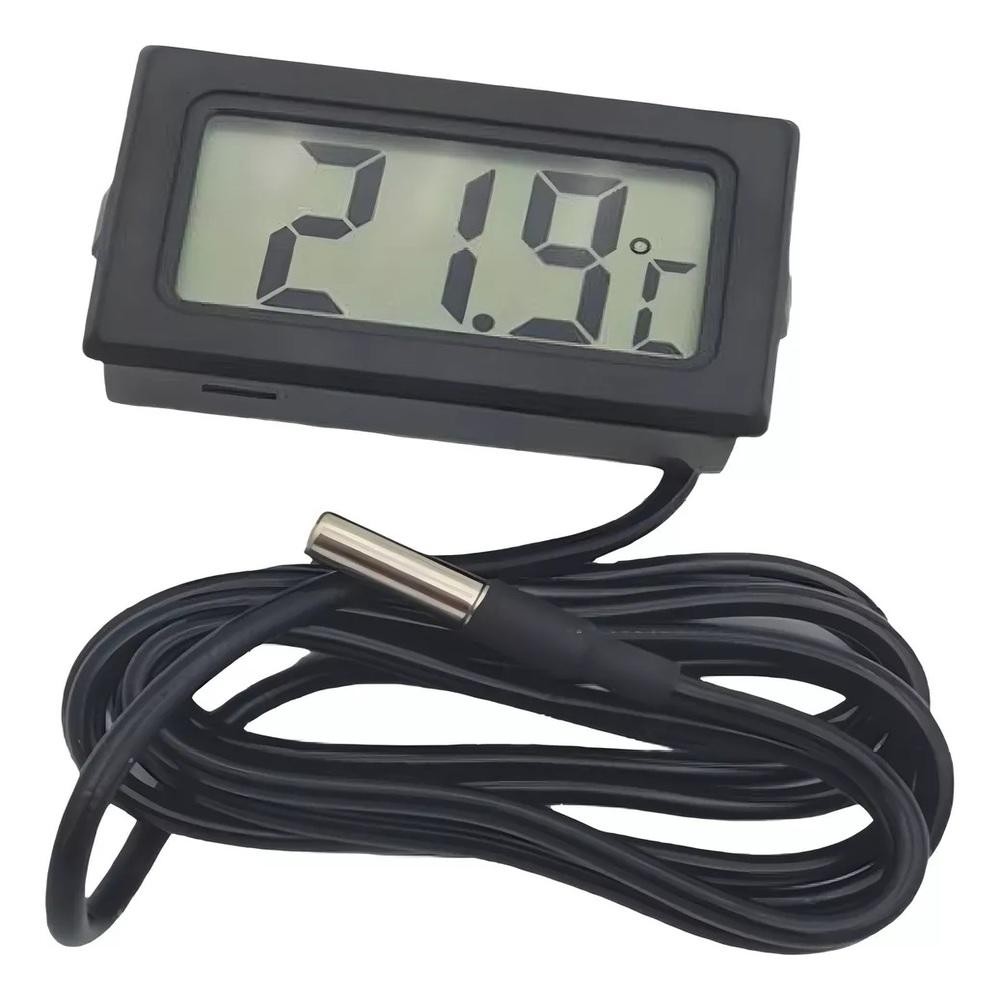 TERMÔMETRO DIGITAL MULTIUSO LCD CULINÁRIO GELADEIRA CHOCADEIRA AQUÁRIO ADEGA