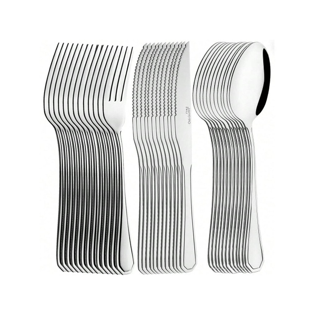 Jogo Garfo Colher Faca Inox Mesa 36 Peças Buffet Restaurante Lanchonete
