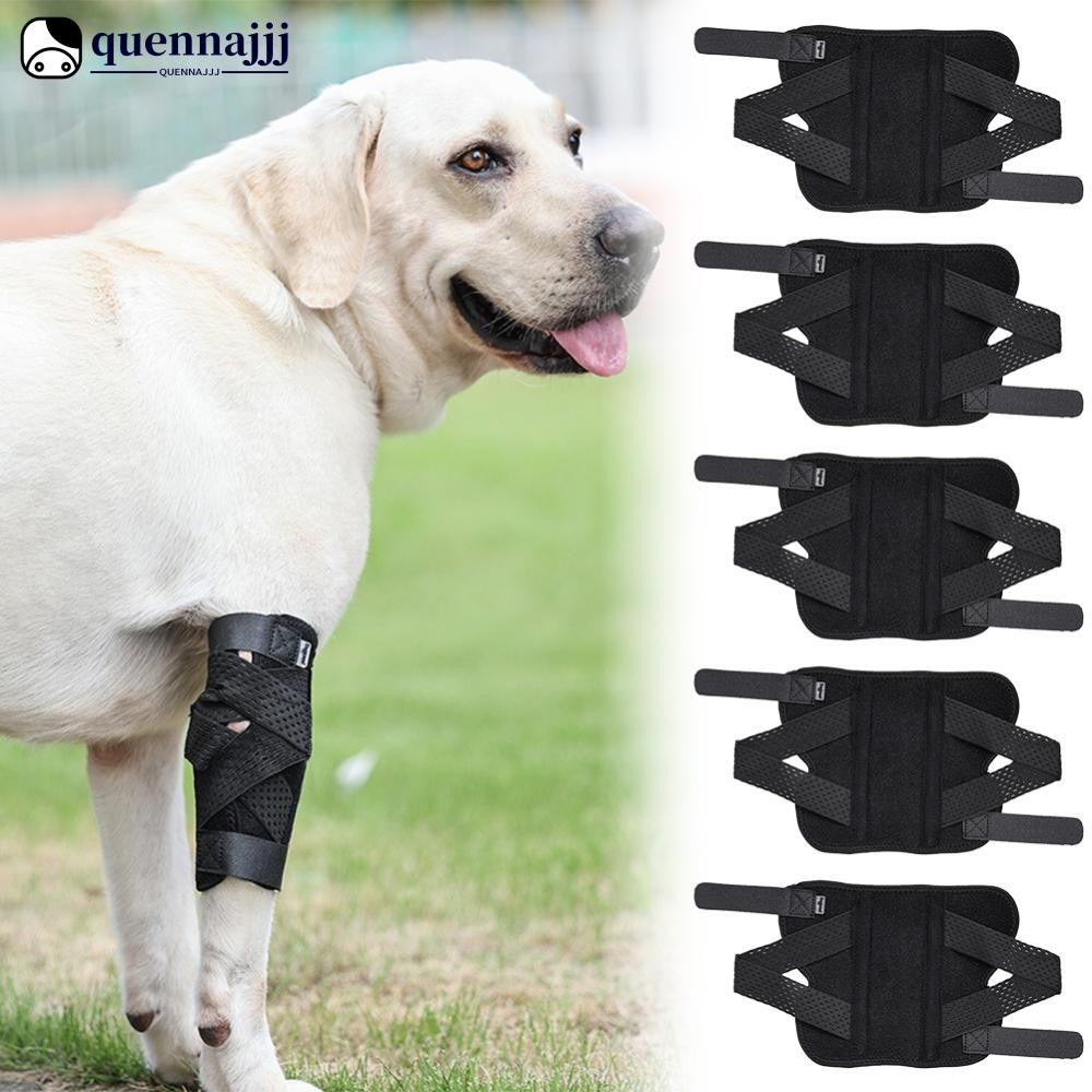 QUENNA Pet Joelheiras Para Recuperação De Lesões Nas Articulações Pernas Protetor Cão Protege Bandagem Artrite Capa Cães em Oferta na Shopee