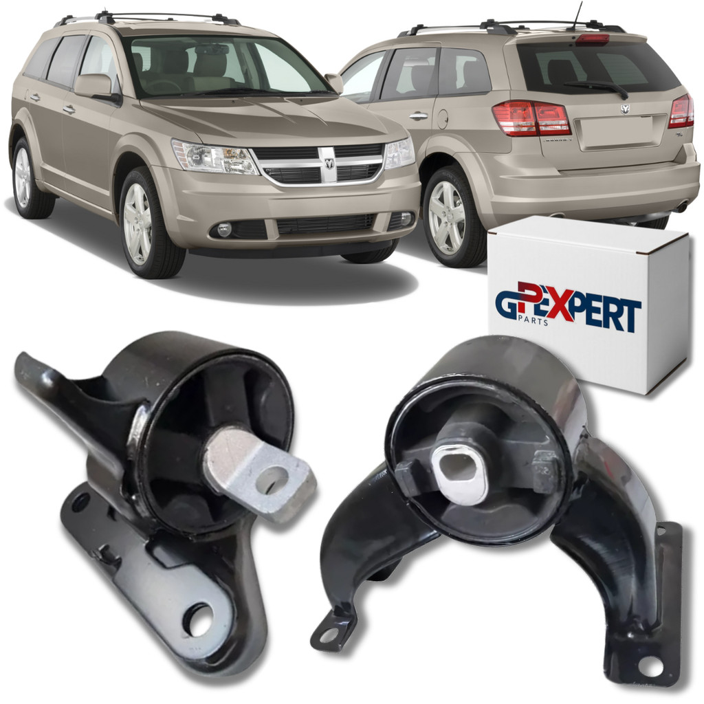 KIT 02 CALÇO COXIM MOTOR CÂMBIO JOURNEY 2.7 V6 2007 2008 2009 2010 2011