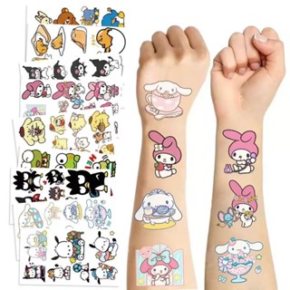 Tatuagens Temporárias Infantis – Capivara, Unicórnio e Hello Kitty | Desenhos Animados para Meninos e Meninas em Oferta na Shopee