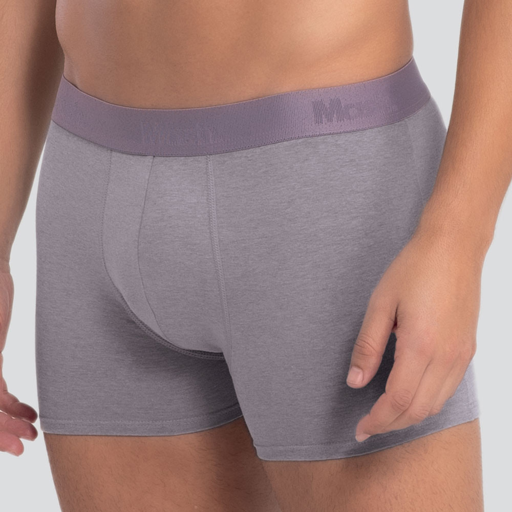 CUECA BOXER COTTON MESCLA COLORIDO - Men Clothes