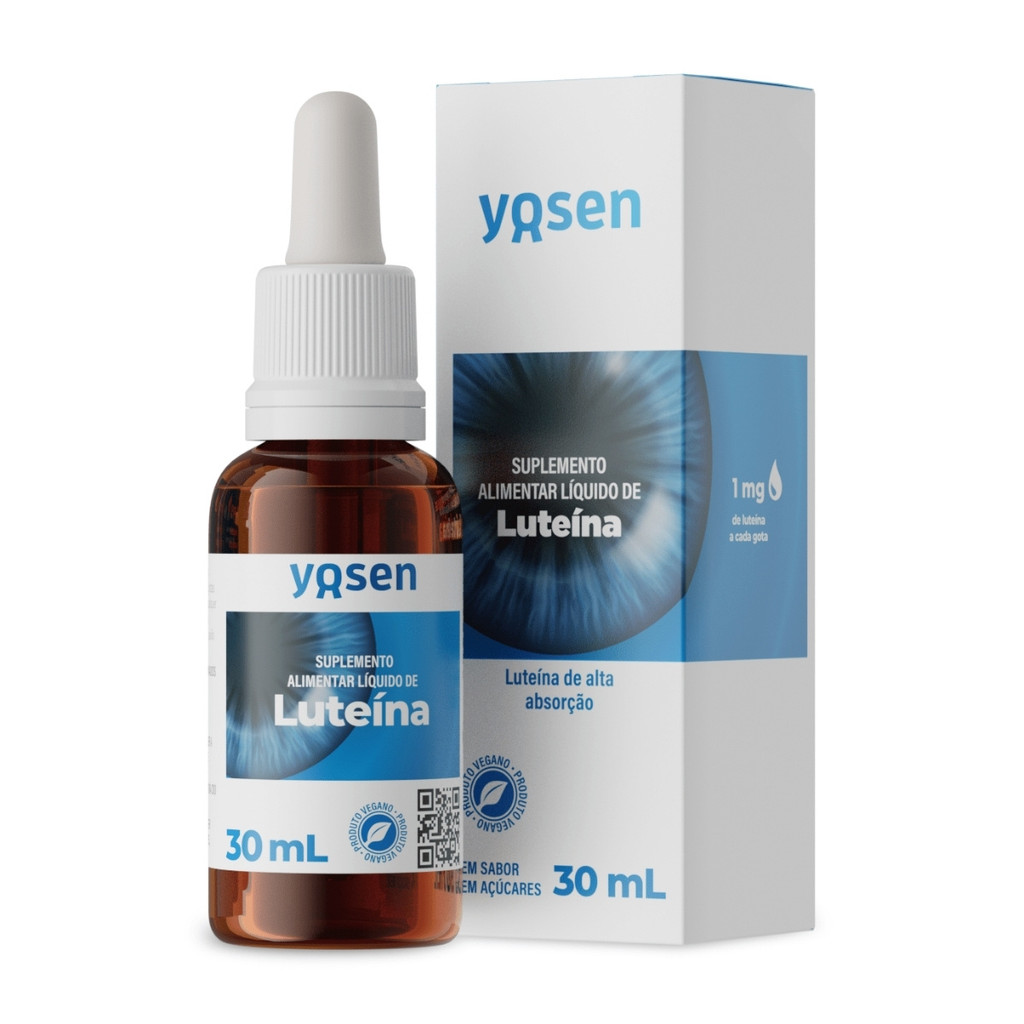 Vitamina Luteína Ydrosolv Frasco 30ml Yosen em Oferta na Shopee
