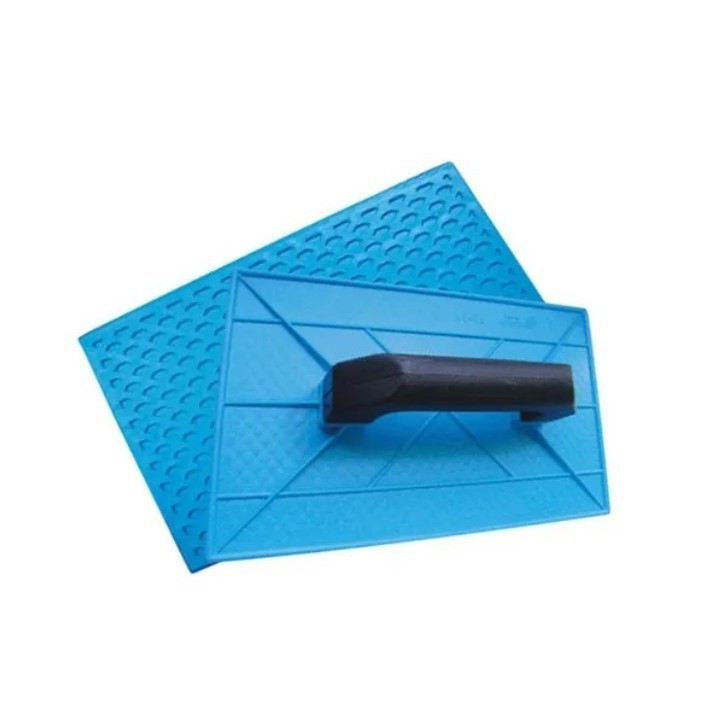 Desempenadeira Pvc  Azul 16x28 Lisa / Corrugada
