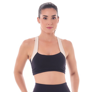 Top Action Preto SND Fitness em Oferta na Shopee