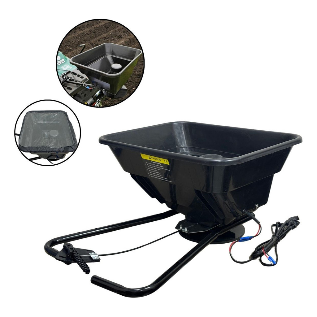 Adubadeira Semeadeira 29l P/ Quadriciclo Agrícola Espalhador em Oferta na Shopee
