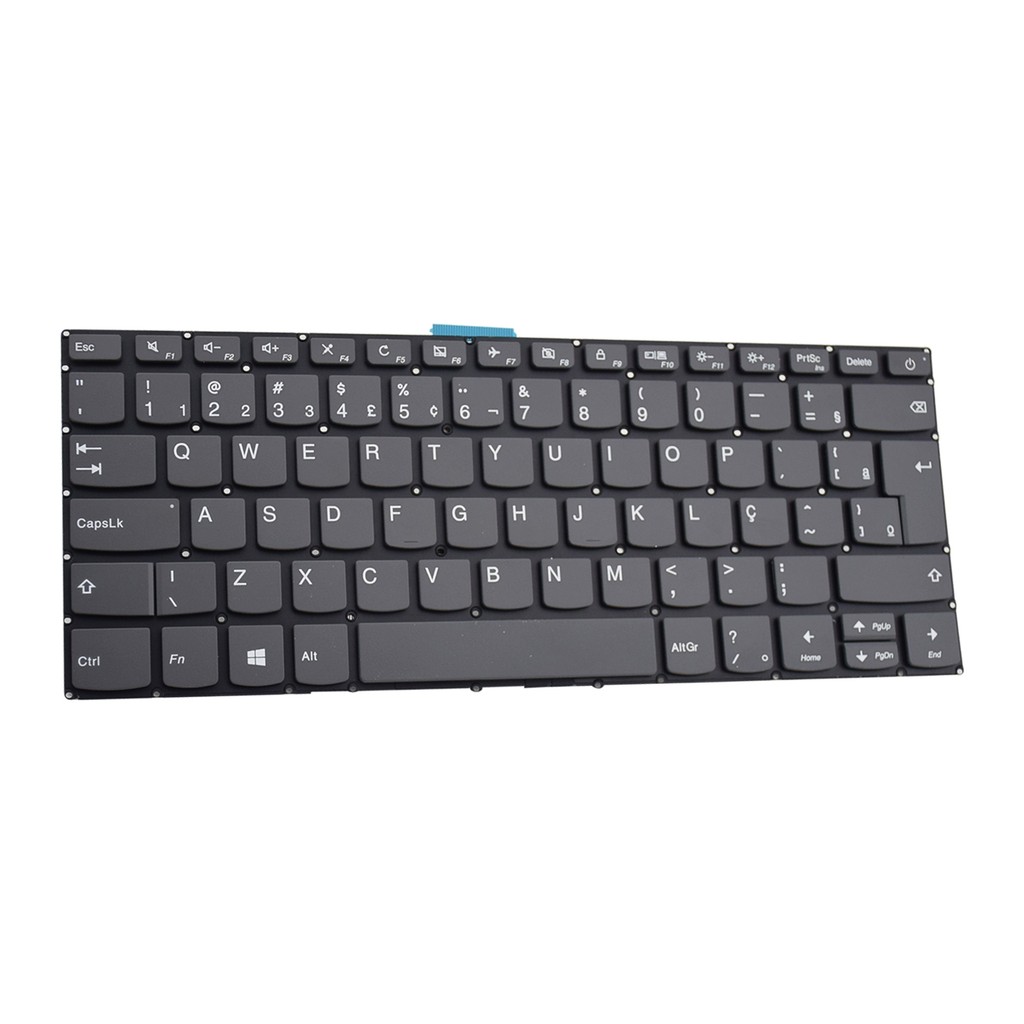 Teclado para Notebook Lenovo Ideapad 320-17ISK-14IKB | Preto ABNT2 - Computers & Accessories