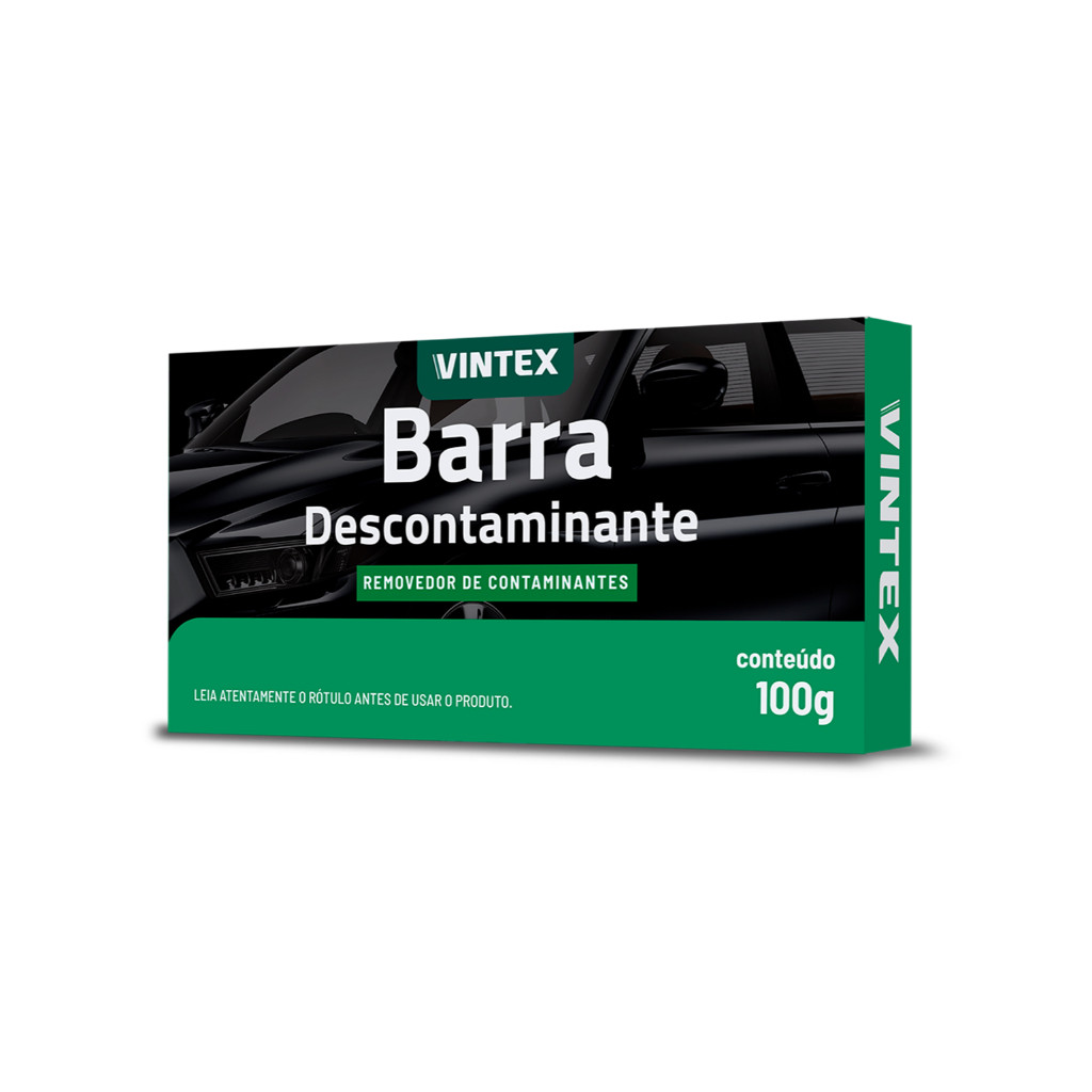 Kit lubrificante de pintura para clay bar v-lub 500ml + barra descontaminante 100g