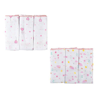 Kit 6 Panos de Boca Luxo Bebê 34 cm x 40 cm Incomfral em Oferta na Shopee