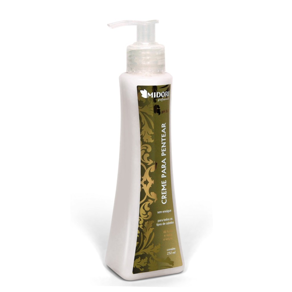 CREME PARA PENTEAR SEM ENXÁGUE MIDORI 250ML