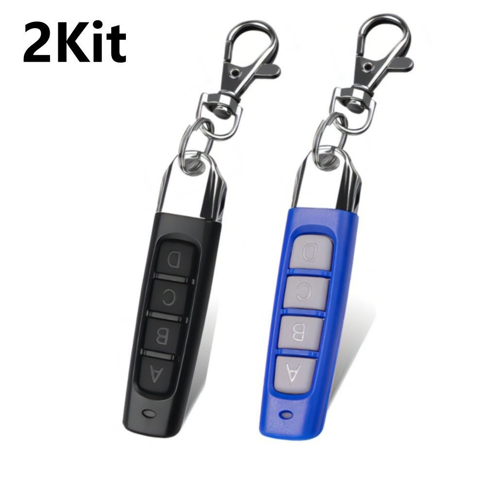 Kit1/2 Controle Remoto Eletrônico Compatível para Porta de Garagem 433Mhz para PPA, JAREN, GENNO OMEGASAT QARF AYRK