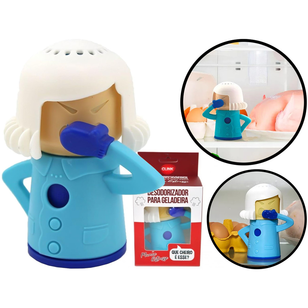 Neutralizador Mamãe Brava Desodorizador Para Geladeira Elimina Odores Mau Cheiro em Oferta na Shopee