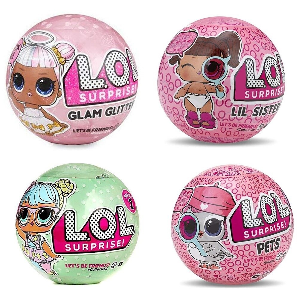 Kit 06 Lol Bola Surprise Bonecas Sortida  Surpresas