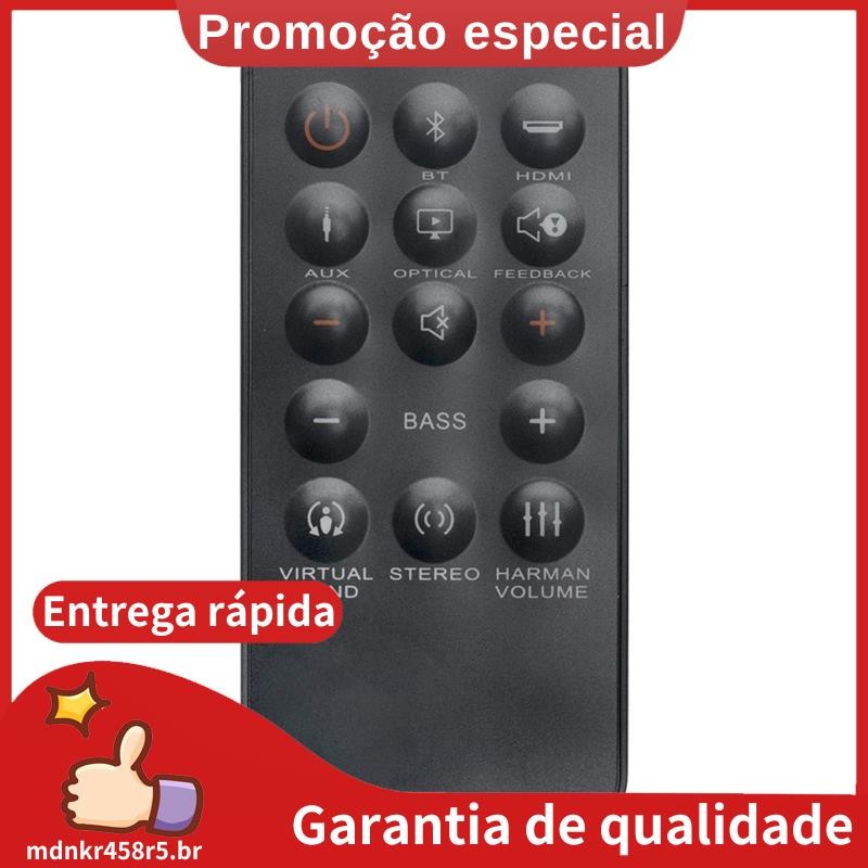 Controle Remoto Para JBL Home Cinema Soundbar SB350 SB 350 SB250 250 Base De Som 2.2 Barra em Oferta na Shopee