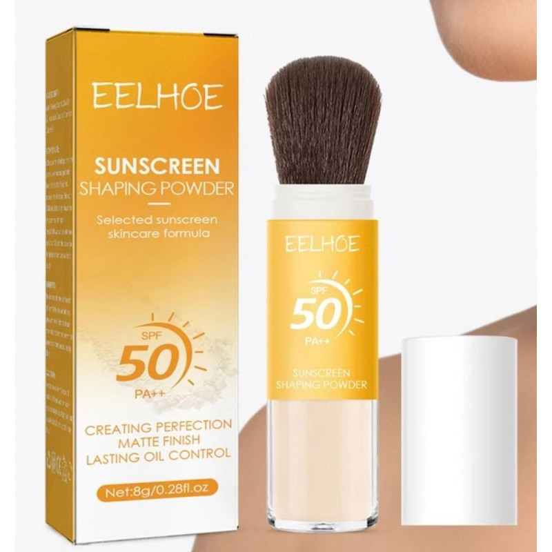 Protetor Solar Em Pó +50 Pronto Entregar em Oferta na Shopee