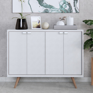 Aparador Bar Madeira 4  Portas + Prateleiras Mais Vendido Móveis Bonatto em Oferta na Shopee