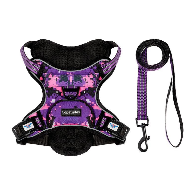 Peitoral Lopetudos EasyWay1, GG, Roxo, LP-PTESW-GGPRP - Pets