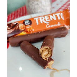 Detalhes do Chocolate Trento Caramelo Com 16 Unidades De 29g