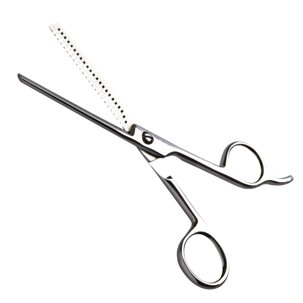 Tesoura Fio Liso e de Desbastar 6' Em Aço Inox - Marco Boni