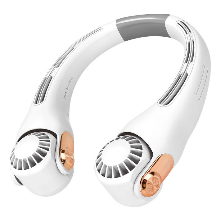 Mini Ventilador De Pescoço Portátil Recarregável Via USB